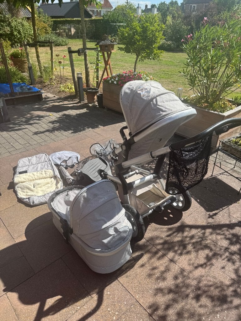 Joolz wandelwagen met alle accesoires, Gebruikt, Verstelbare duwstang, Combiwagen, Ophalen