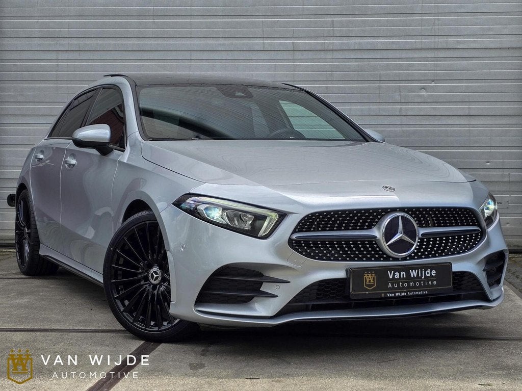MERCEDES A-KLASSE 180 AMG |AUTOMAAT|PANO|CAMERA, Auto's, Mercedes-Benz, Bedrijf, Te koop, A-Klasse, ABS, Achteruitrijcamera, Airbags
