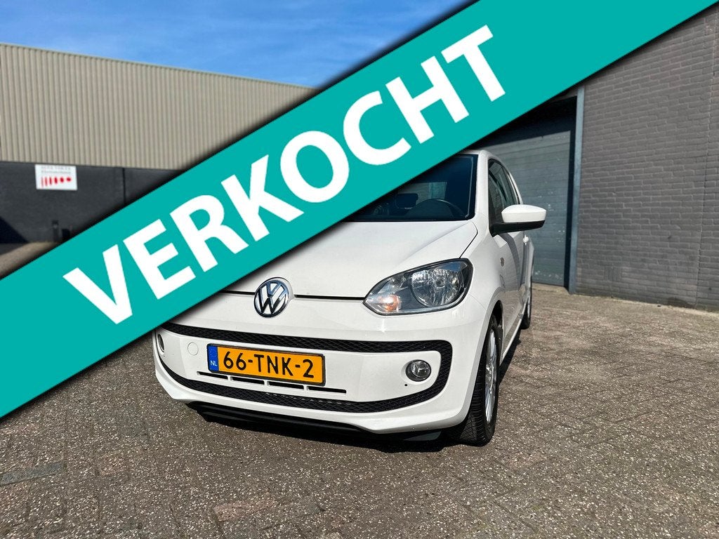 Volkswagen Up! 1.0 high up! BlueMotion Airco Cruise Elek. Pa, Voorwielaandrijving, Euro 5, Stof, Gebruikt