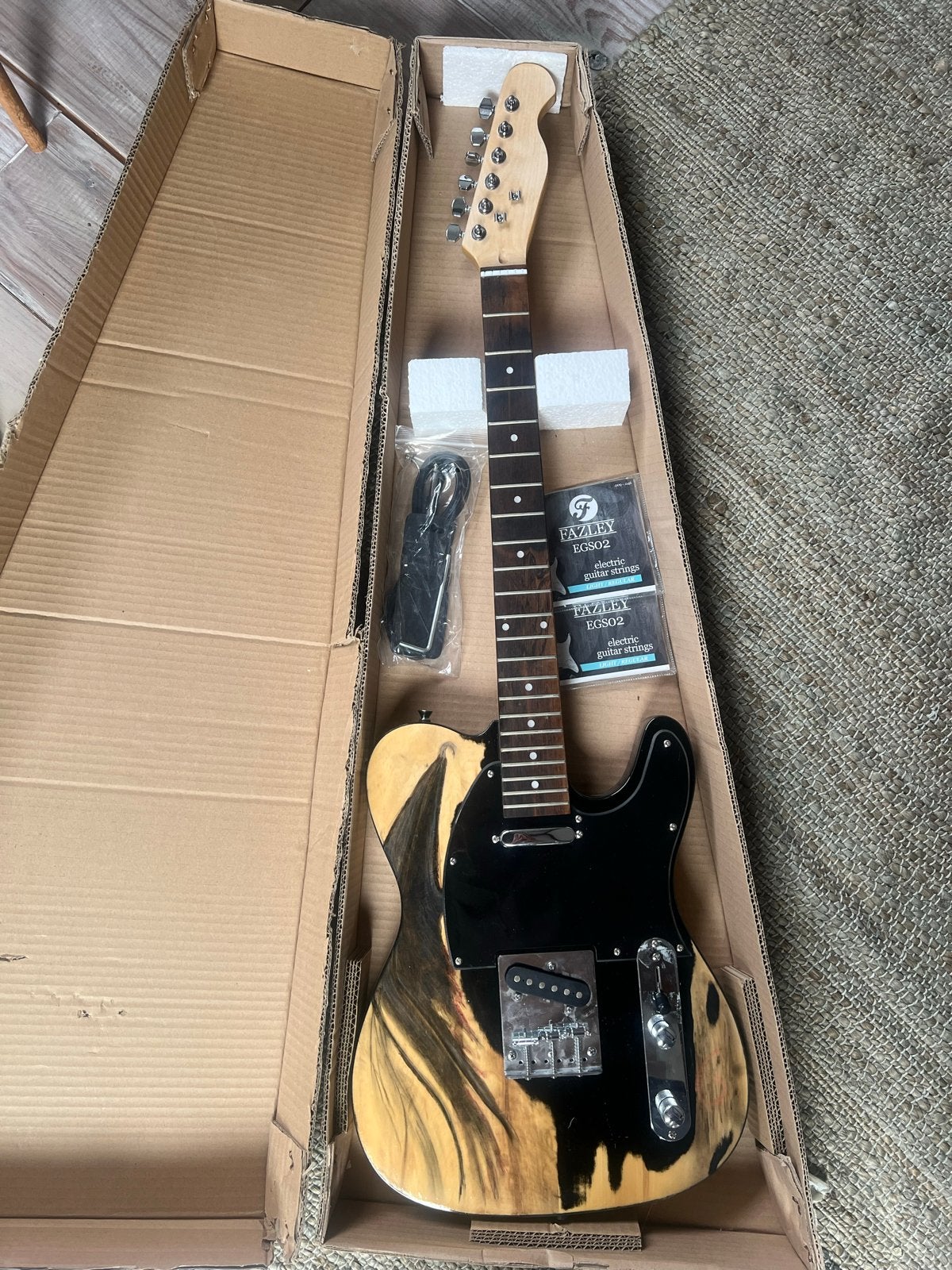Fazley Telecaster Elektrische Gitaar - Nieuwstaat, Ophalen, Zo goed als nieuw, Solid body, Overige merken