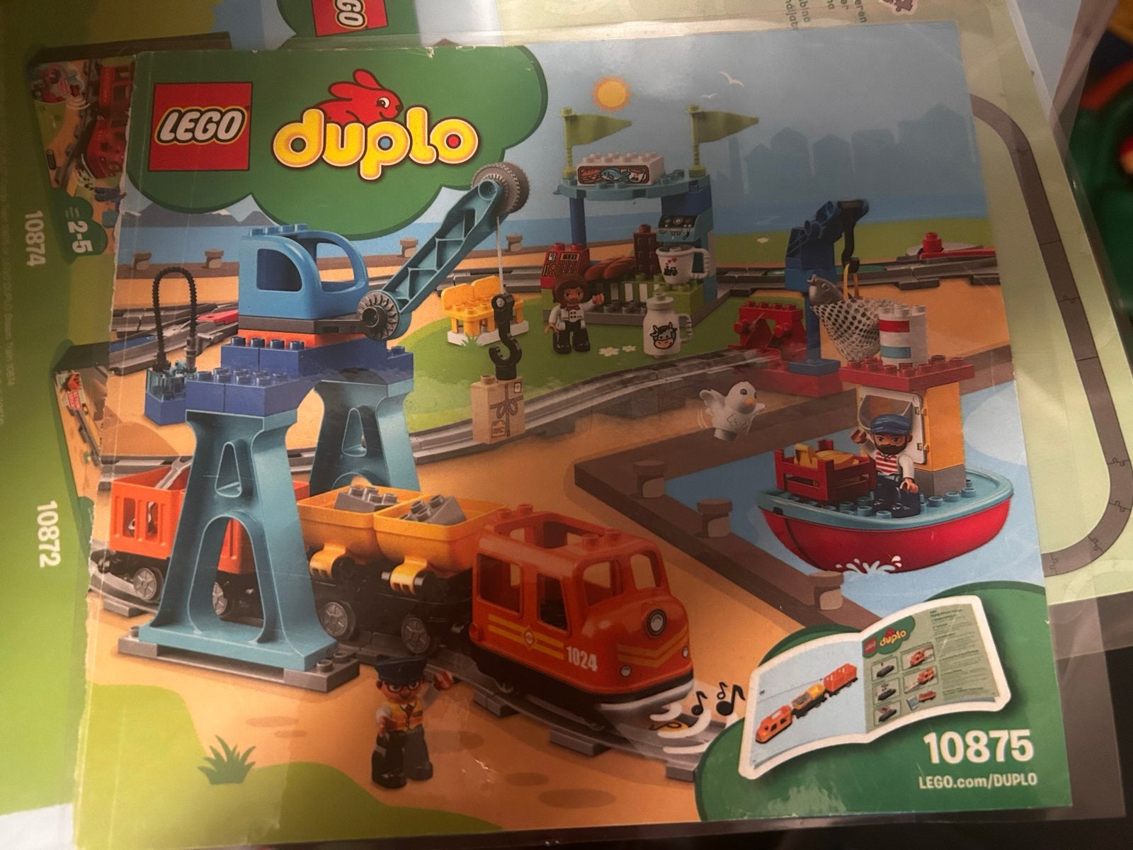 LEGO Duplo trein - Zo goed als nieuw, Ophalen, Overige thema's, Zo goed als nieuw, Compleet