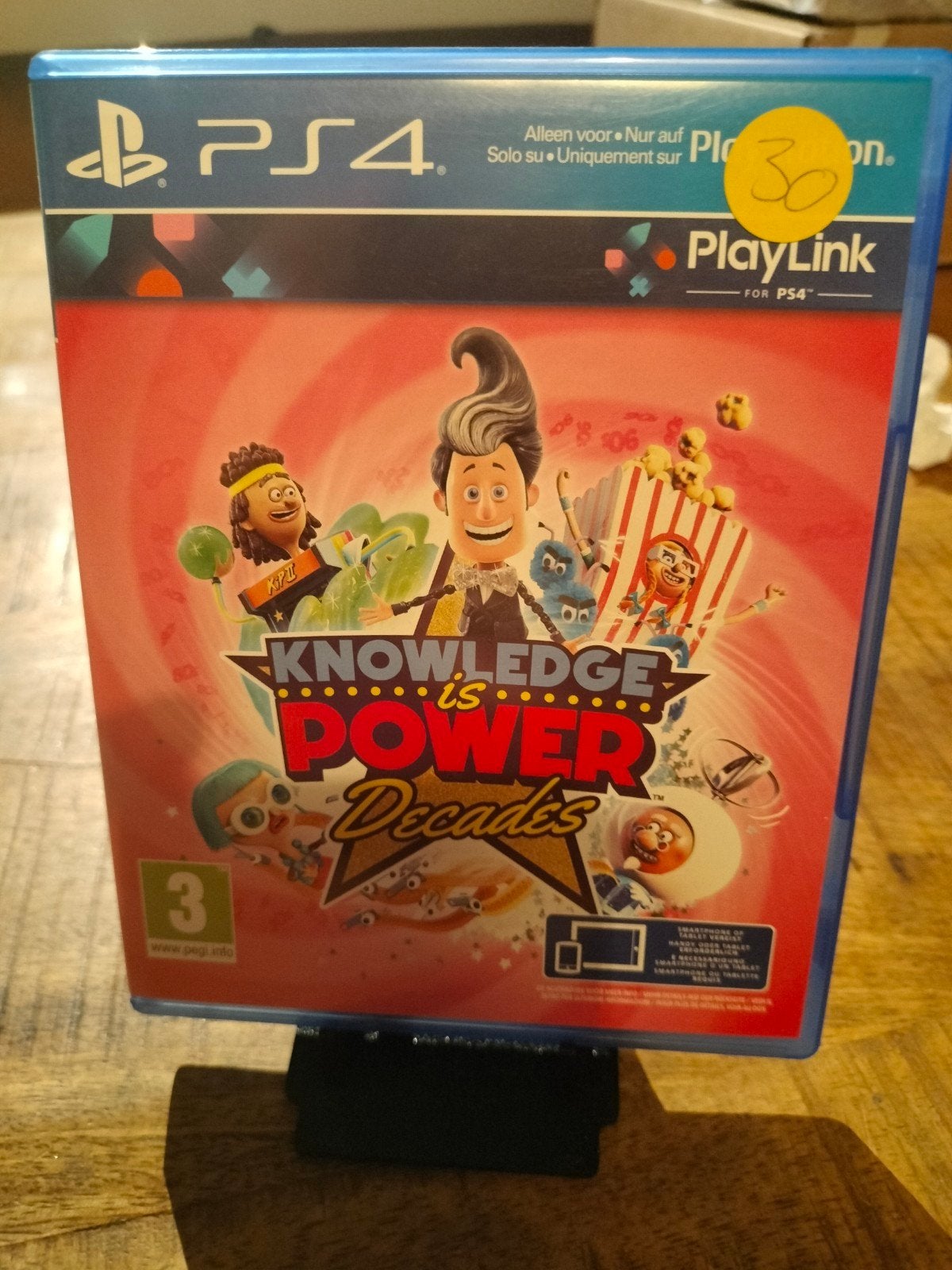 Knowledge is Power Decades PS4 Quizgame voor het hele gezin, Overige genres, Eén computer, Ophalen of Verzenden, Zo goed als nieuw