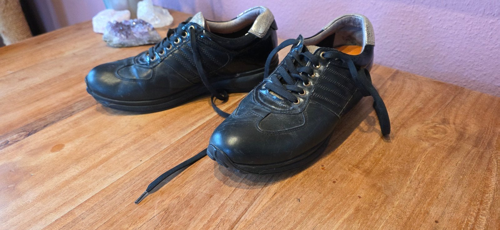 Stretchwalkers xsensible maat 40 veterschoen zwart, Kleding | Dames, Schoenen, Ophalen of Verzenden, Zo goed als nieuw, Zwart