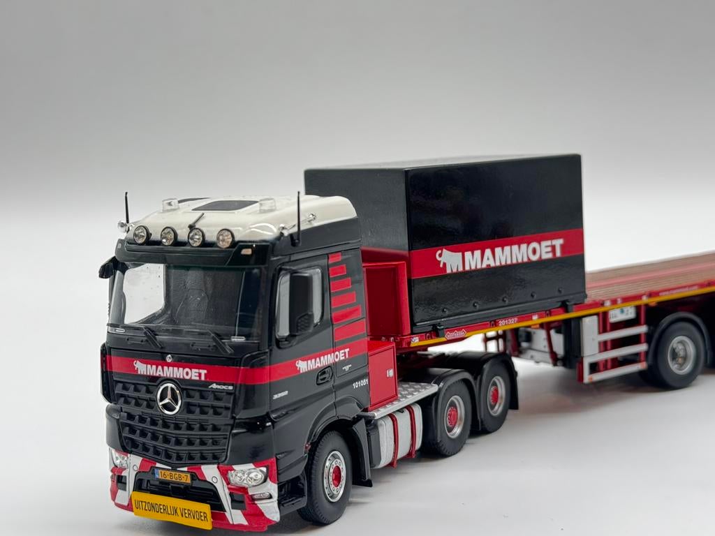 IMC MERCEDES AROCS 6x4 + NOOTEBOOM BALLAST + Kraan MAMMOET, Overige merken, ., Nieuw, Ophalen of Verzenden