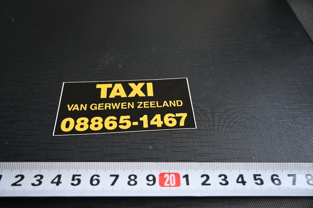 sticker Zeeland TAXI van Gerwen 08865-1467, Verzamelen, Ophalen, Zo goed als nieuw