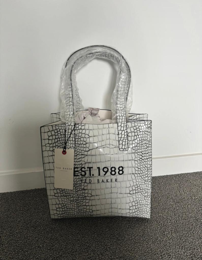 Ted baker tas mini, Ophalen, Nieuw, Wit, Handtas