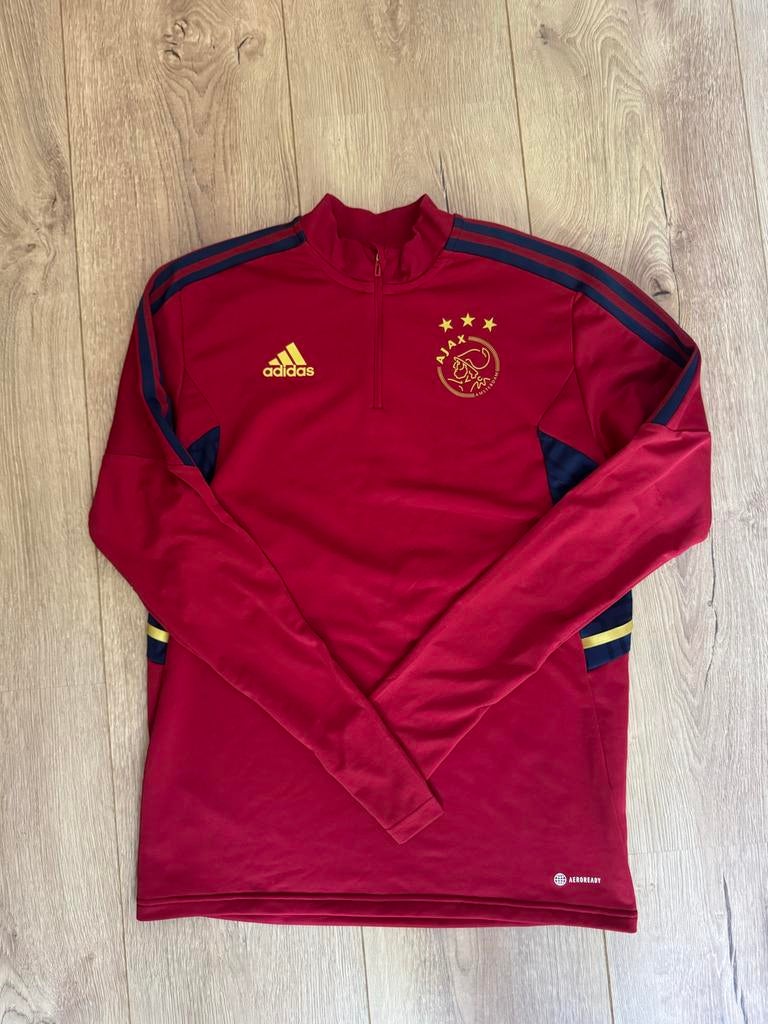 Ajax Amsterdam trainingsvest maat M, Maat 48/50 (M), Ophalen of Verzenden, Voetbal, Gedragen
