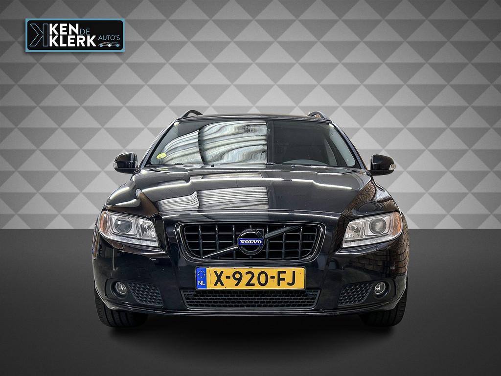 Volvo V70 2.5FT Summum |Leder interieur| Trekhaak, Auto's, Gebruikt, Zwart, Overige brandstoffen, Handgeschakeld