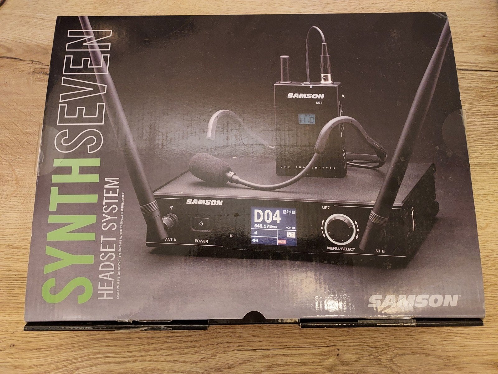 Samson Synth 7 draadloze headset microfoon – compleet – EU, Ophalen of Verzenden, Zo goed als nieuw