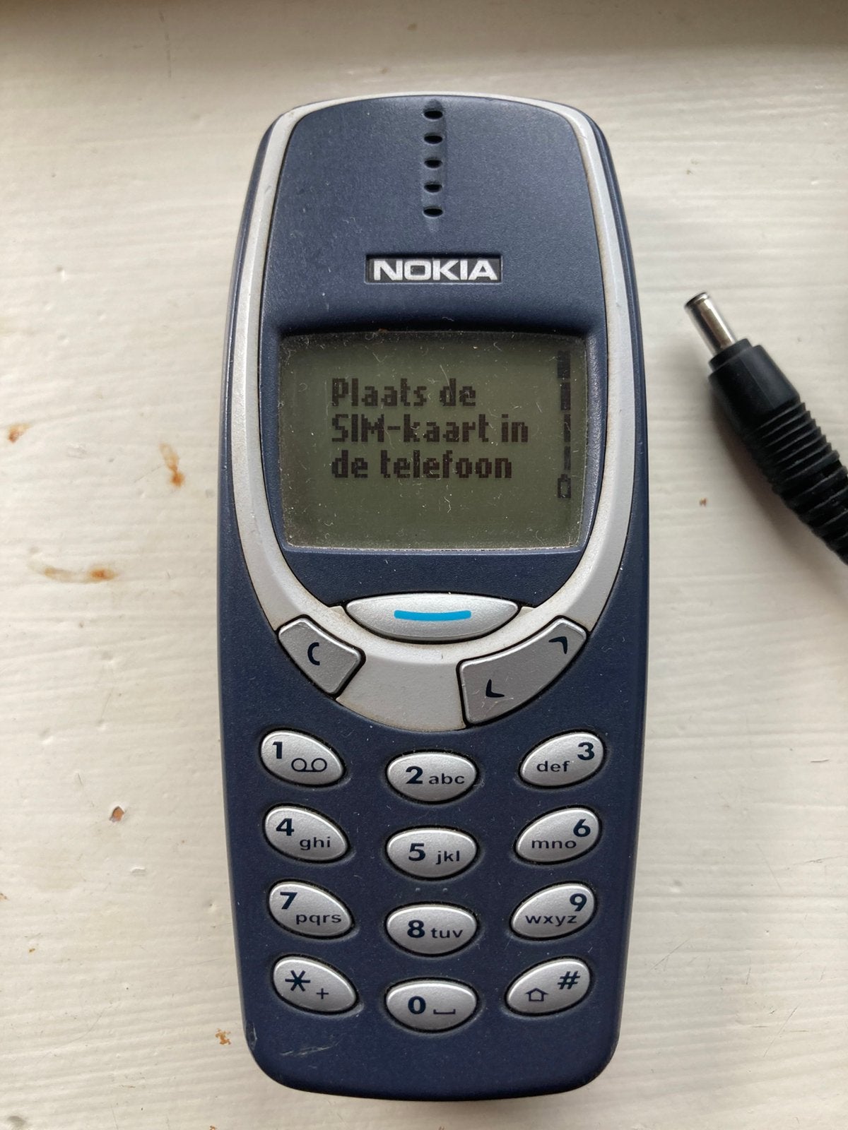 Nokia 3310 nieuwe batterij, Ophalen, Gebruikt, Blauw, Geen camera