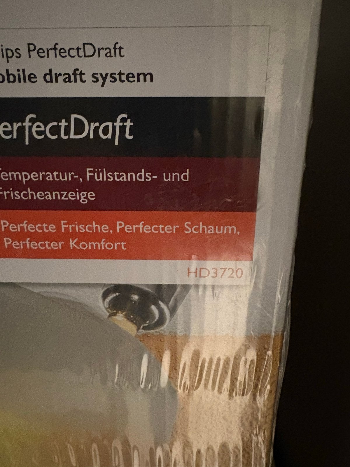 Philips Perfect Draft thuistap - Nieuw in doos!, Ophalen, Nieuw, Philips