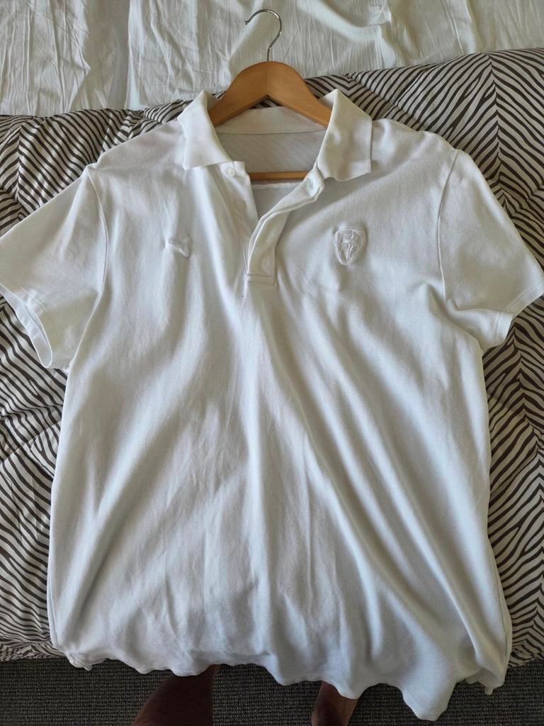 Ferrari polo maat XXL, Puma, Wit, Overige maten, Ophalen of Verzenden