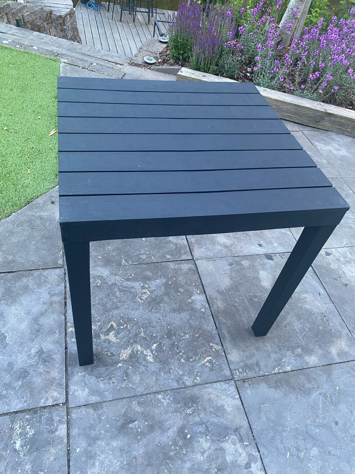 Nieuwe kunststof tuintafel - Bali model, Ophalen, Nieuw, Vierkant, Kunststof