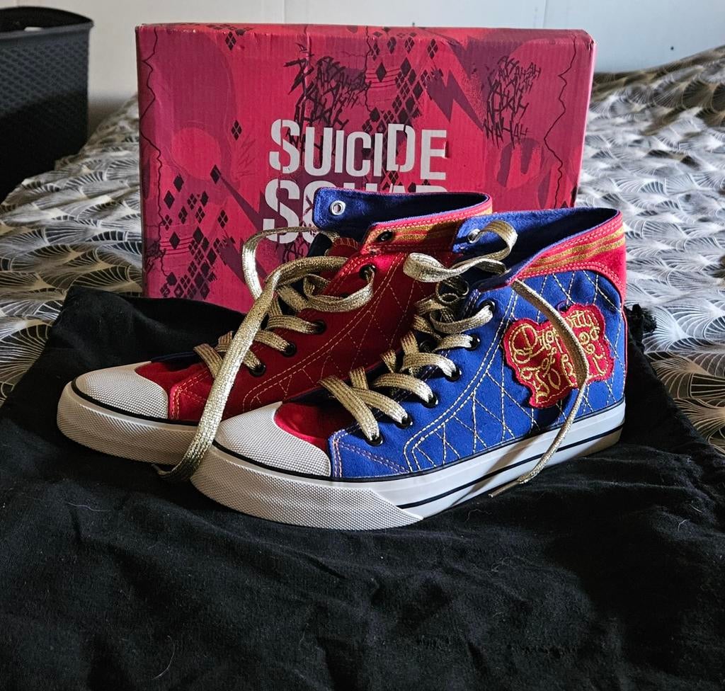 Suicide Squad Harley Quinn Sneakers Maat 40, Kleding | Dames, Schoenen, Ophalen