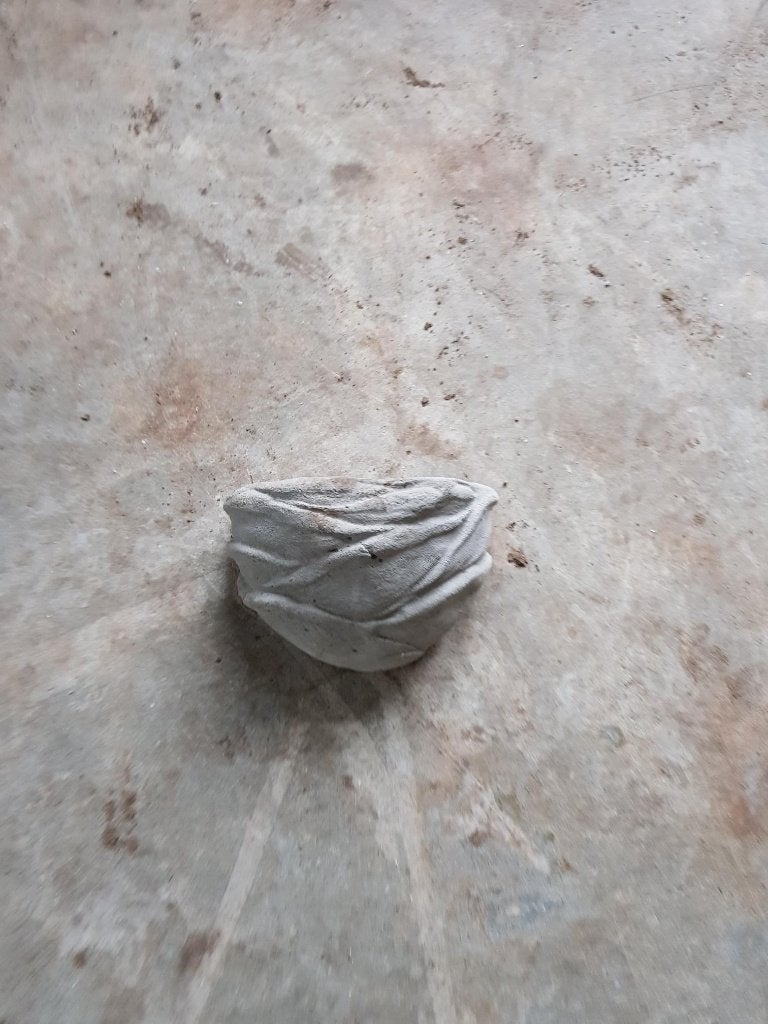 Betonnen vogelnestje met vogel hoogte 20 cm breed 14 cm, Ophalen, Nieuw