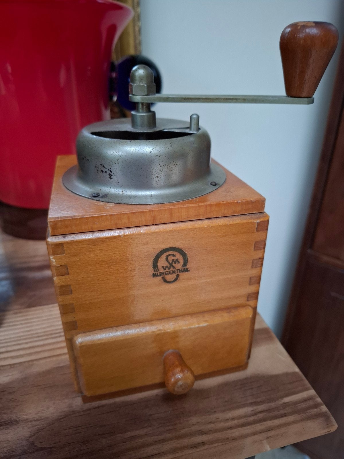 Koffiemolen antiek, Antiek en Kunst, Antiek | Keukenbenodigdheden, Ophalen of Verzenden