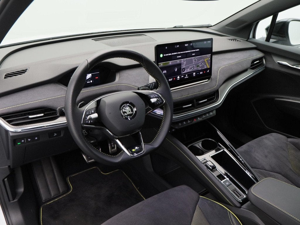 Skoda Enyaq Coupé iV 80 RS | Panoramadak | Full LED | Canto, Automaat, Gebruikt, Wit, Origineel Nederlands