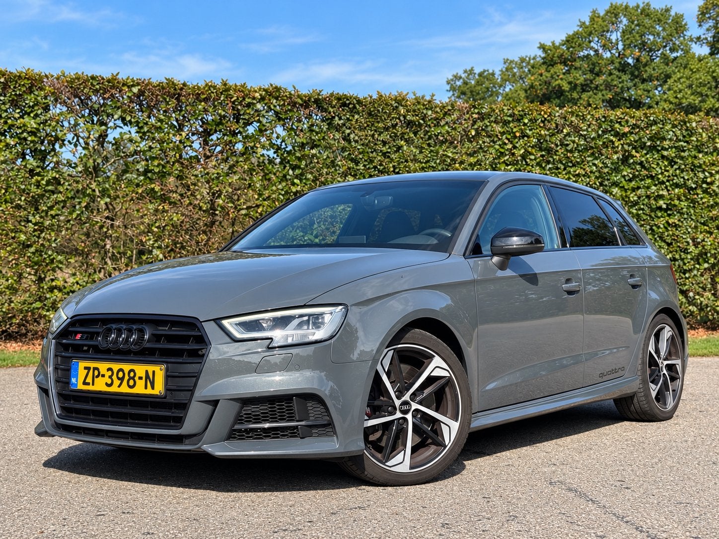 Audi S3 Sportback 2.0 TFSI Quattro S Tronic | 344 PK | 2019, Auto's, Automaat, Zwart, 4 cilinders, 1984 cc