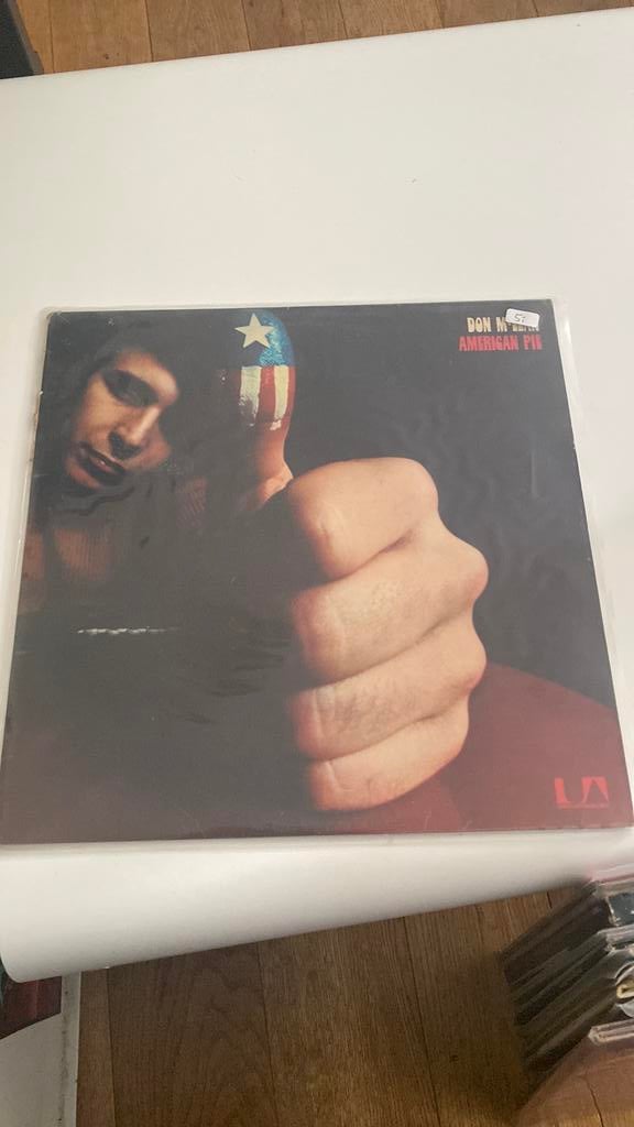 Lp don mclean, american pie, Ophalen of Verzenden, Zo goed als nieuw, Overige formaten