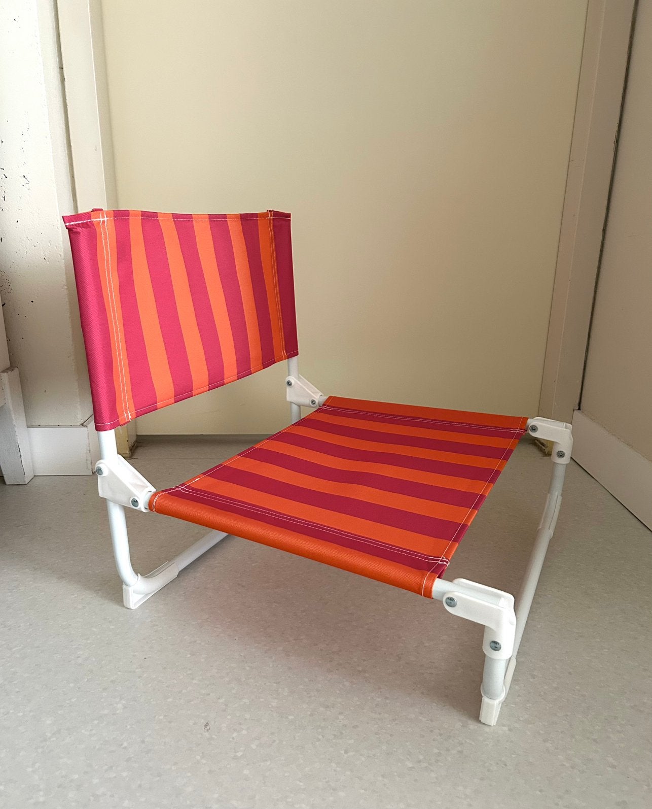 Opvouwbaar Xenos laag strandstoeltje nieuw, Ophalen, Nieuw, Aluminium, Inklapbaar