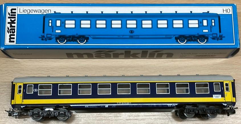 Märklin NMBS Benelux rijtuig 1ste klas, Wisselstroom, Wagon, Ophalen of Verzenden, NS
