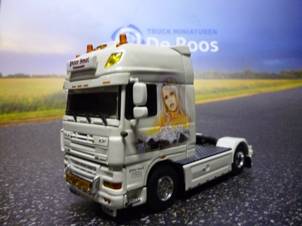 WSI DAF XF 105 Peter Smet met certificaat, Ophalen of Verzenden, Nieuw, Bus of Vrachtwagen, Wsi