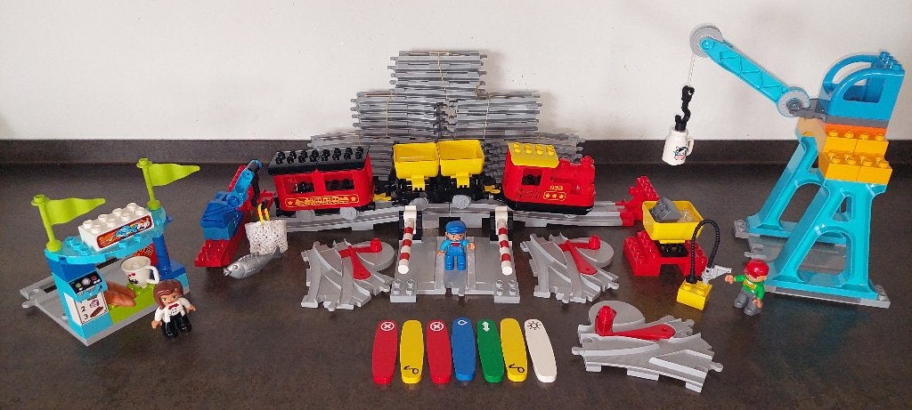 duplo trein werkt op app (nr 20), Ophalen of Verzenden, Zo goed als nieuw, Duplo