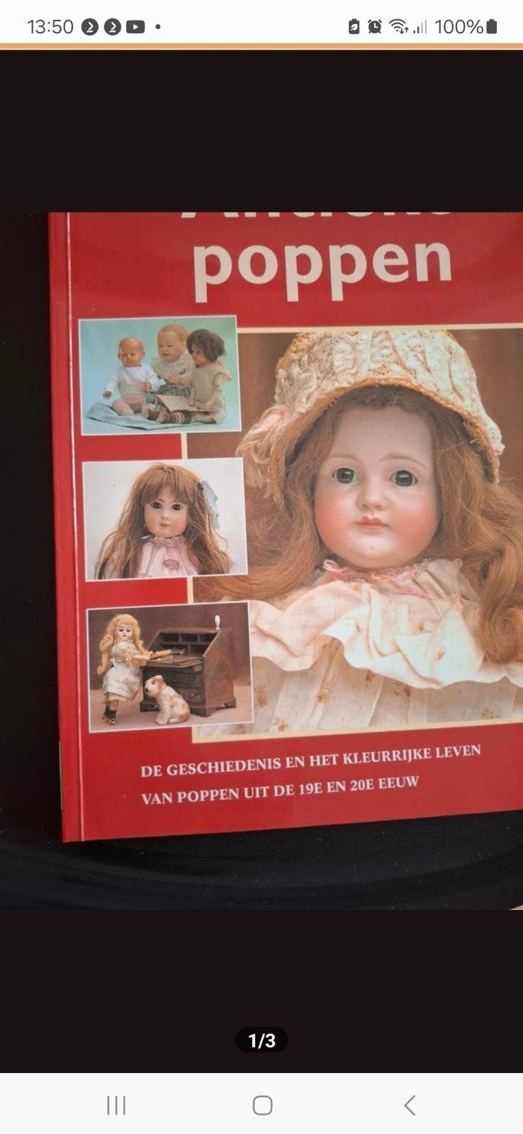Antieke poppenboek 19e en 20e eeuw. Mooie foto's, Verzamelen, Poppenhuizen en Toebehoren, Ophalen of Verzenden, Nieuw, Poppenhuis
