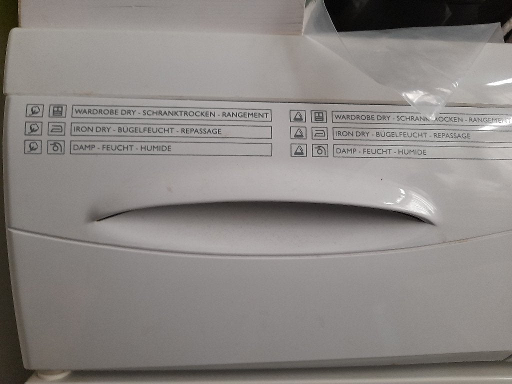 Candy droger met condens voorlade-bak, Witgoed en Apparatuur, Ophalen, Anti-kreukfase, 8 tot 10 kg, Zo goed als nieuw