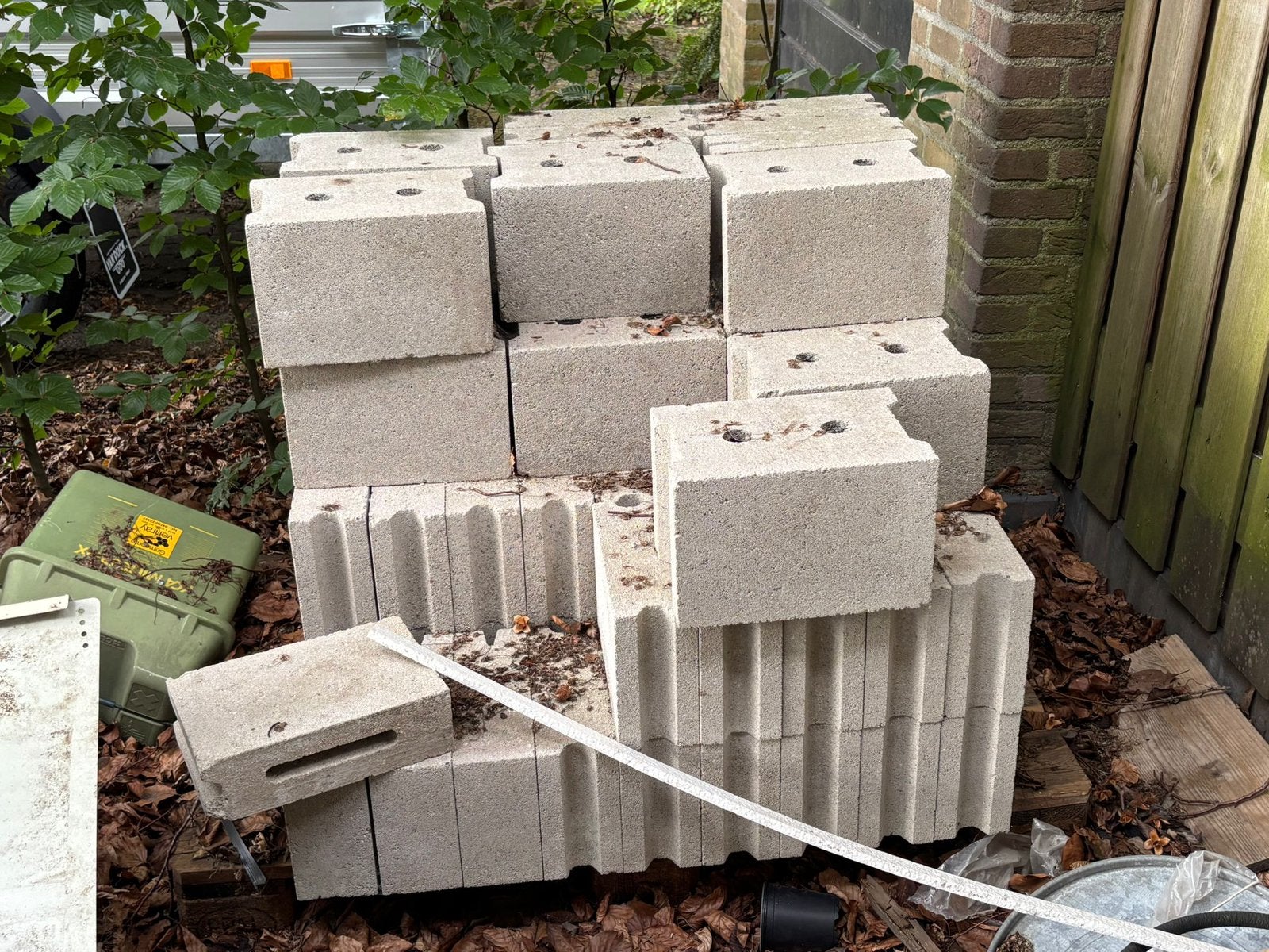 Beton blokken, Ophalen, Zo goed als nieuw, Beton