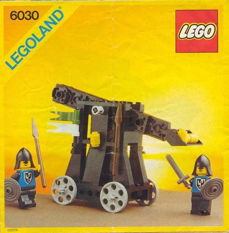 Lego Catapult Instructie boekje-6030-1-, Kinderen en Baby's, Speelgoed | Duplo en Lego, Gebruikt, Lego, Overige typen, Ophalen of Verzenden