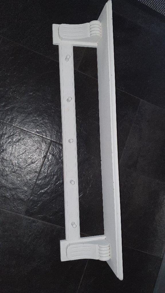 Te koop massief houten grenen wandkapstok., Gebruikt, Minder dan 100 cm, Hout, Ophalen