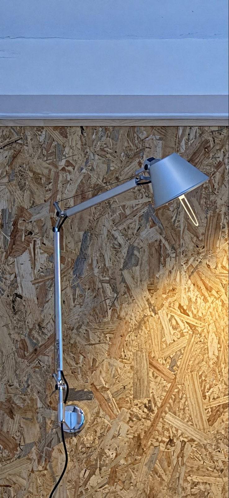 Artemide Tolomeo Wandlamp - Stijlvol en Verstelbaar, Huis en Inrichting, Lampen | Wandlampen, Gebruikt, Overige fittingen, Ophalen of Verzenden