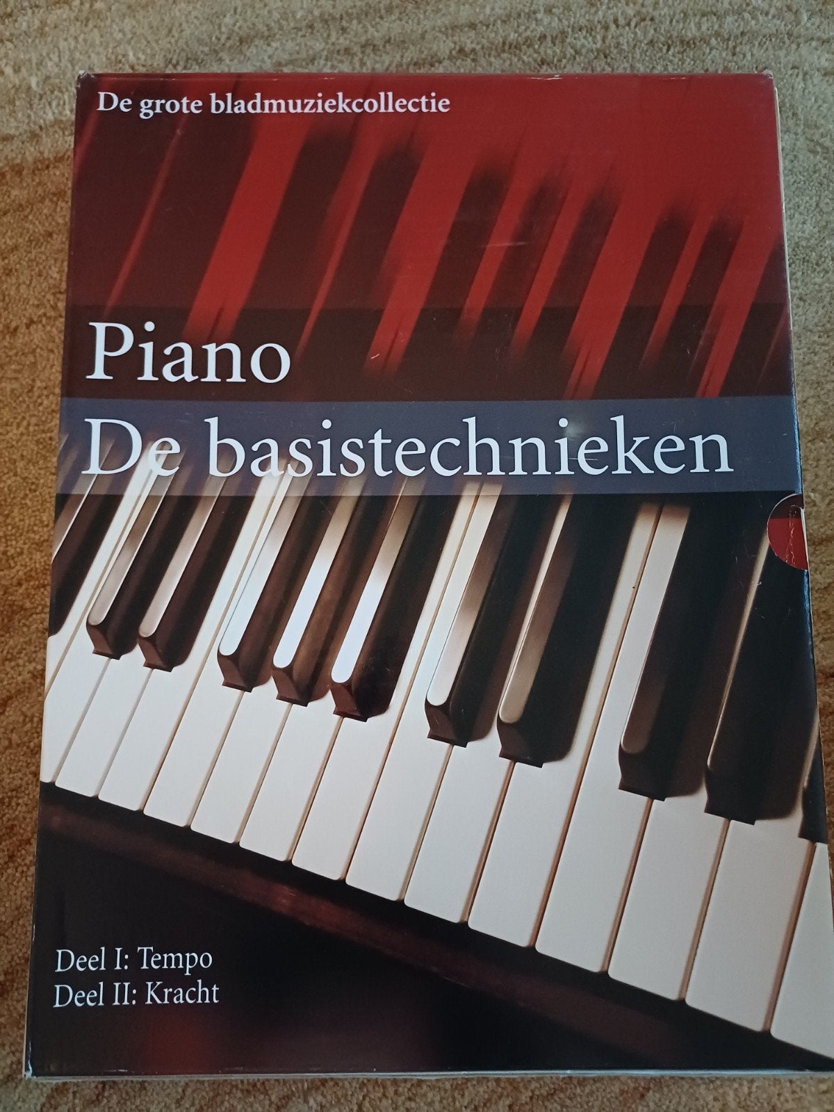 Piano : De basistechnieken (Deel 1 & 2), Ophalen of Verzenden, Gebruikt, Les of Cursus, Piano