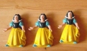 Sneeuwwitje Disney pvc figuren Bully tekenfilm, Verzenden, Gebruikt