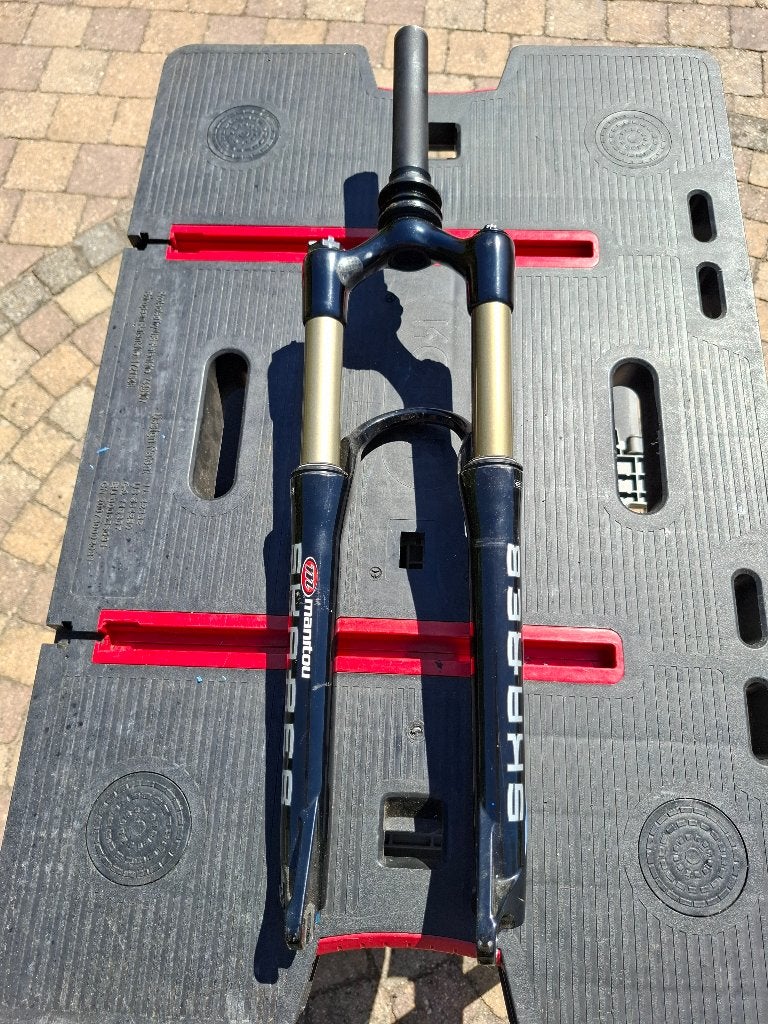 fietsonderdelen voor mountain bike, Fietsen en Brommers, Gebruikt, Overige materialen, Overige typen, Mountainbike