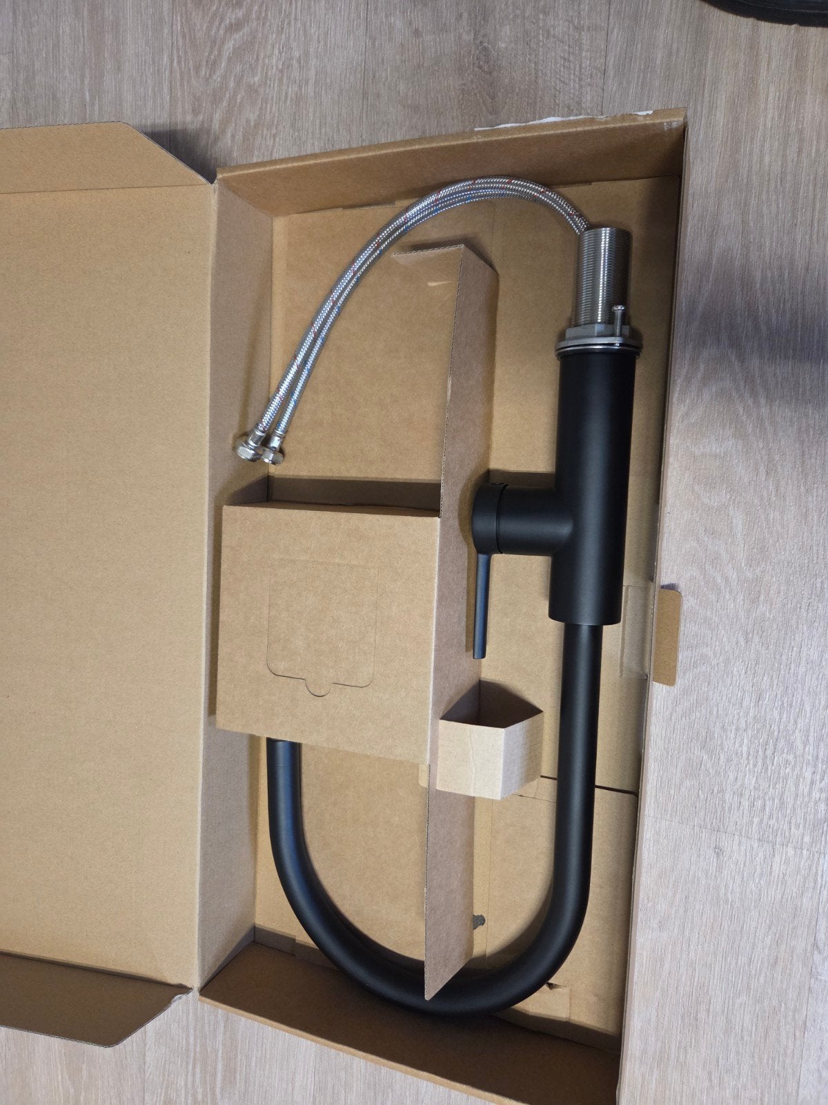 Caressi CA1105BK ECO keukenmengkraan nieuw, Ophalen, Nieuw, Rvs, Kraan