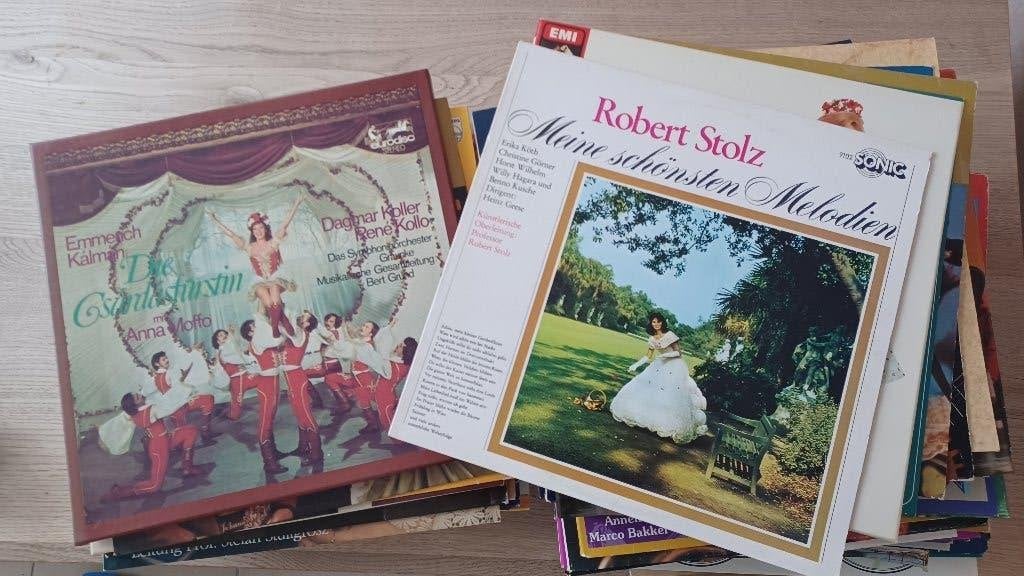 Lp's vinyl Duitse operette / klassiek, Ophalen, LP, Gebruikt, Overige formaten