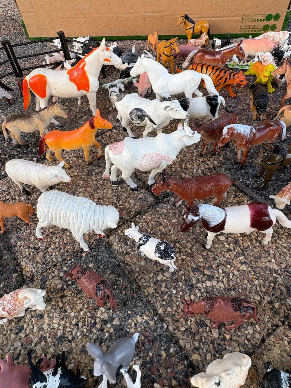 Grote collectie boerderijdieren speelgoedfiguren, Ophalen of Verzenden, Gebruikt, Jongen of Meisje