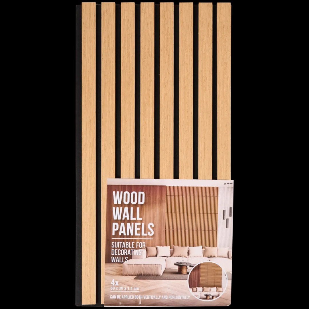 Restant houten Wandpanelen (130x60), Huis en Inrichting, Hout, Nieuw, Bruin, Wandbord of Wandpaneel