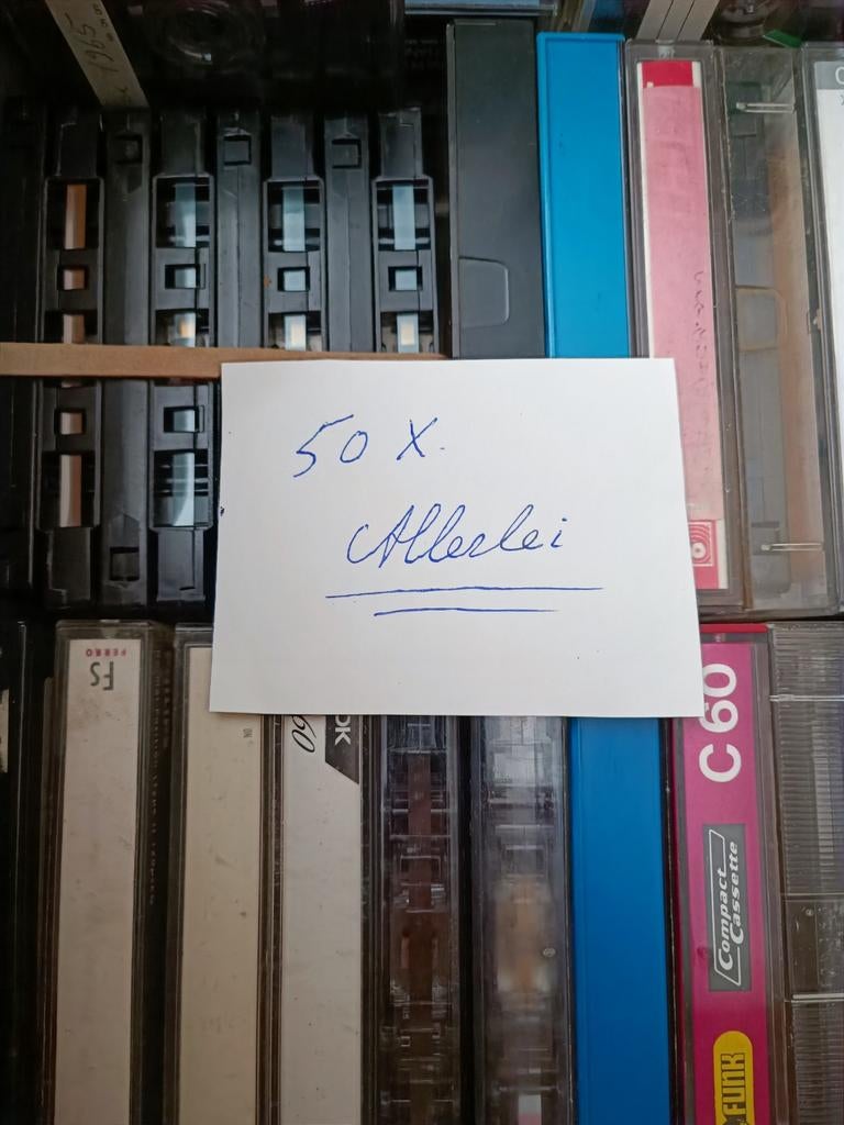 Cassette bandjes., Ophalen of Verzenden, Overige genres, 2 t/m 25 bandjes