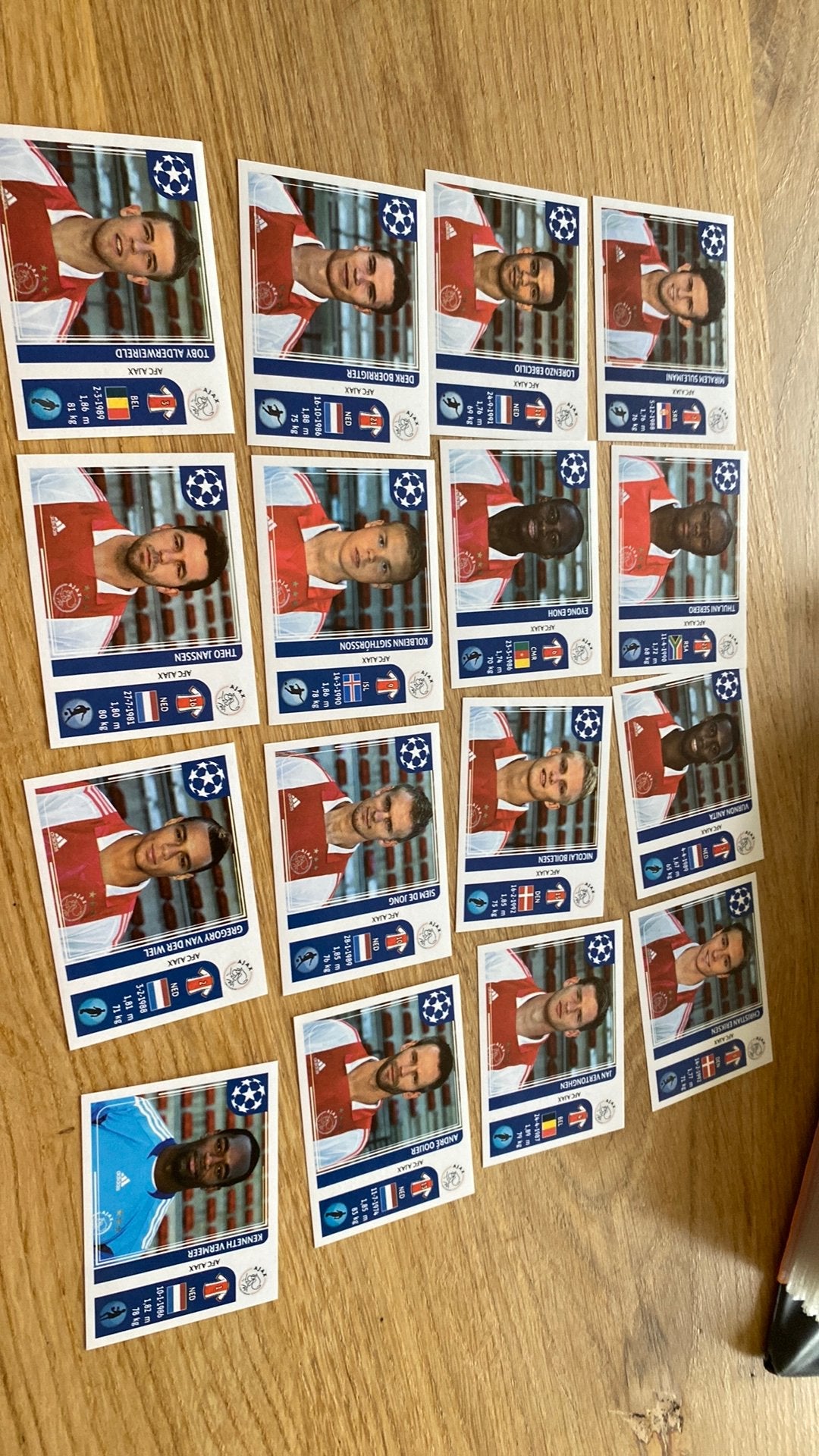 Panini ajax selectie 2011, Ophalen of Verzenden, Zo goed als nieuw, Ajax, Poster, Plaatje of Sticker