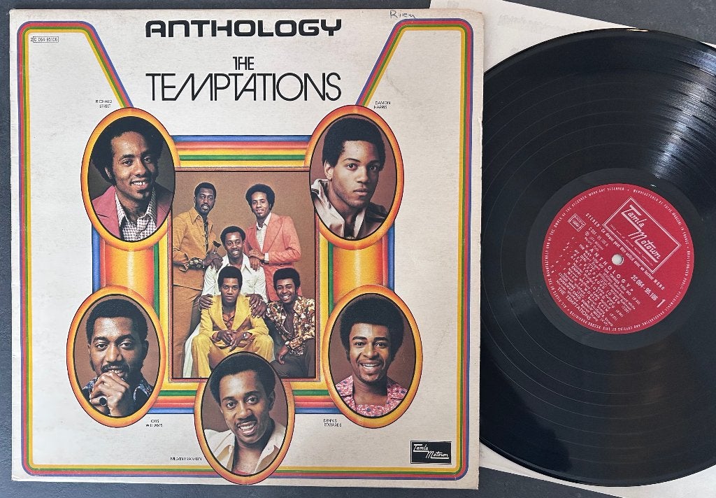 TEMPTATIONS - Anthology ( LP; Motown ), LP, Gebruikt, Ophalen of Verzenden, Soul