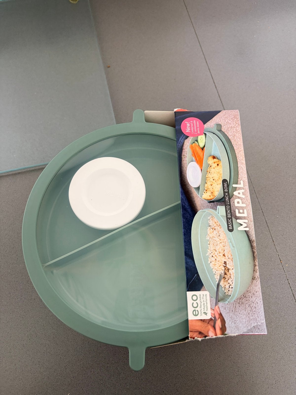 Mepal Basic Bento Lunch Bowl - Nieuw in verpakking, Kunststof, Nieuw, Ophalen of Verzenden, Groen