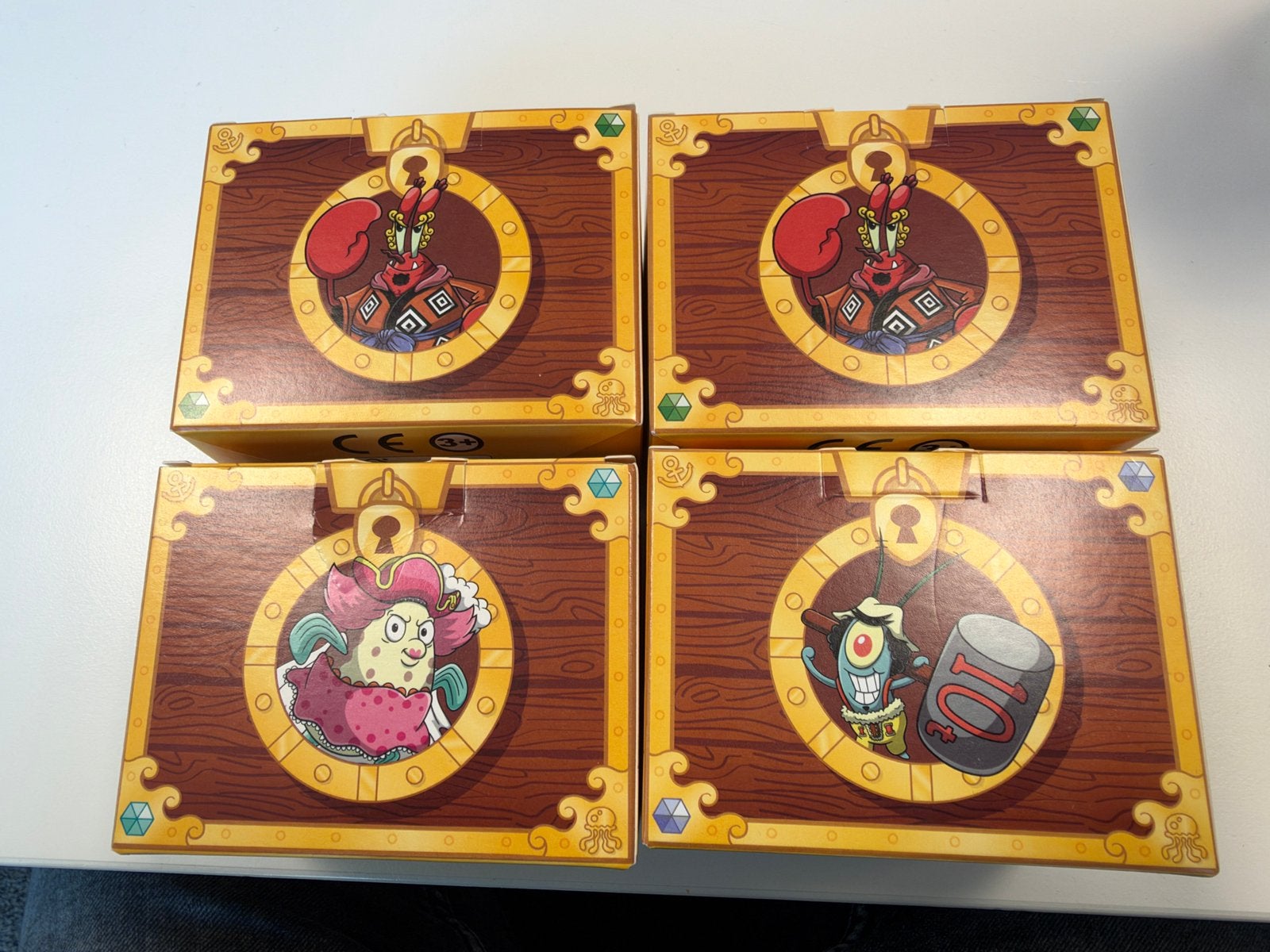 Spongebob x one piece speeltjes mcdonald’s te koop/ruil, Ophalen of Verzenden, Nieuw