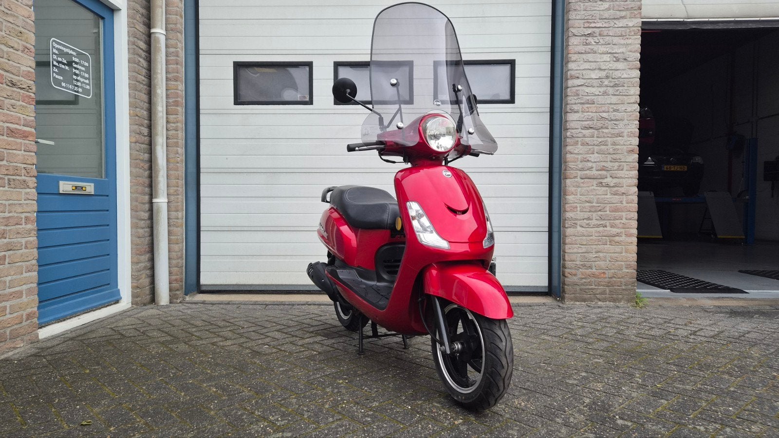 Sym Fiddle 2 / bromscooter / windscherm, Overige merken, Gebruikt, ., Ophalen of Verzenden