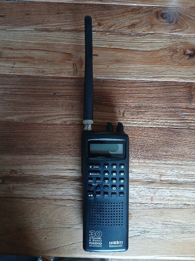 Uniden bearcat handscanner, Ophalen of Verzenden, Gebruikt, Ontvanger