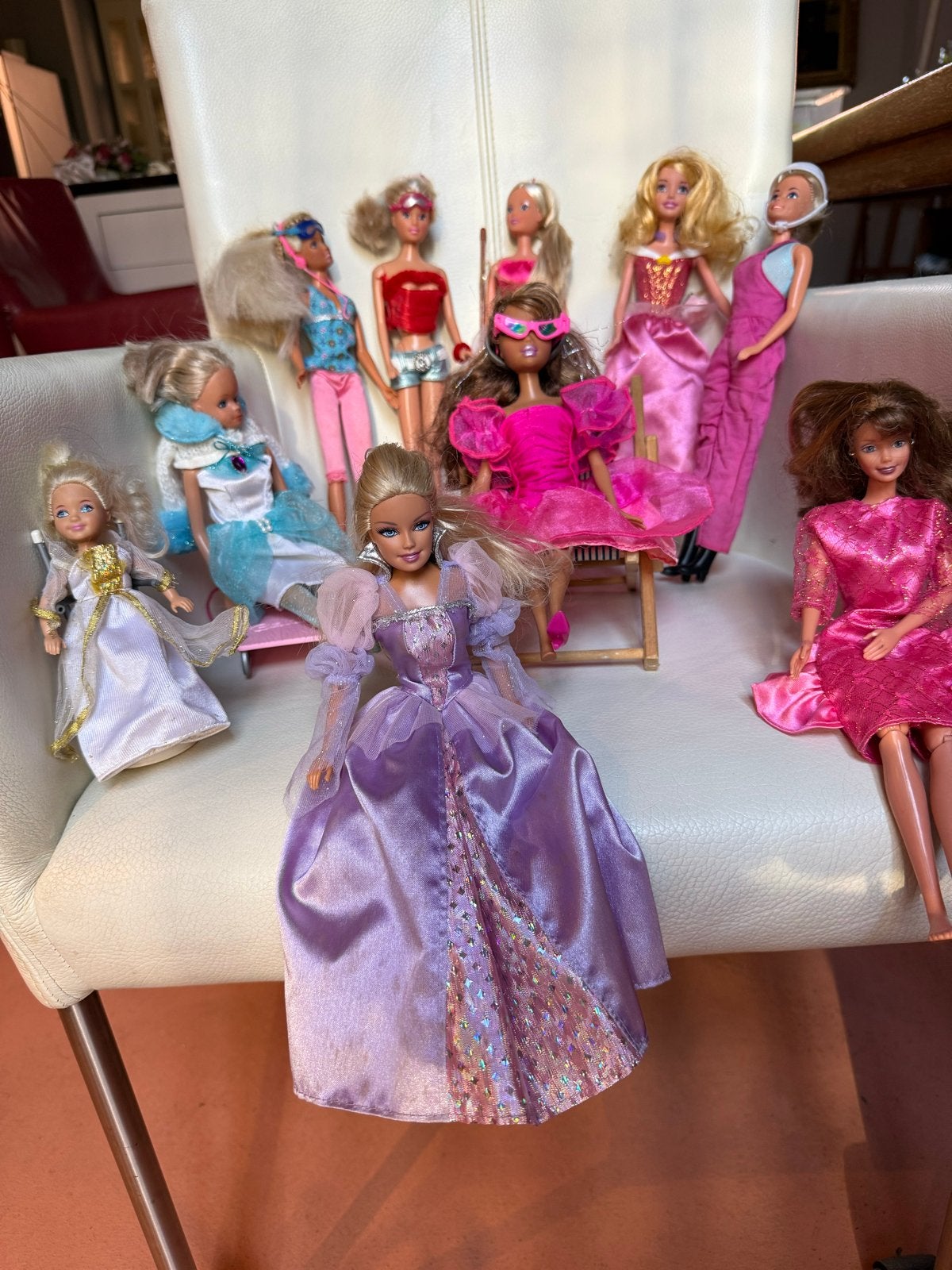 Grote collectie Barbies (mattel, Cindy, enz), Ophalen, Gebruikt, Barbie