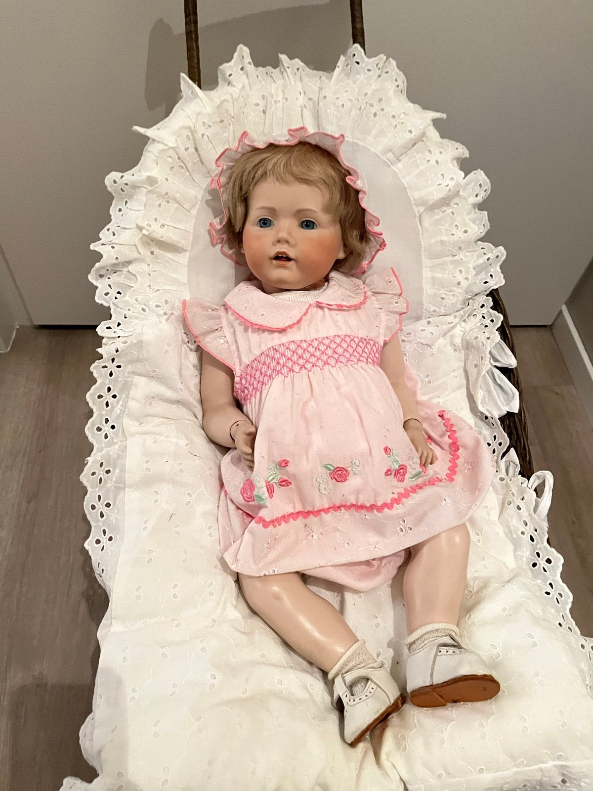Replica Kestner Hilda, Ophalen of Verzenden, Gebruikt, Babypop