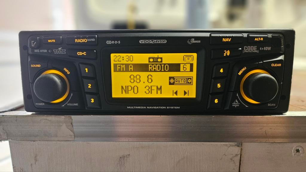 VDO MS 4150 radio cd navigatie, Ophalen of Verzenden